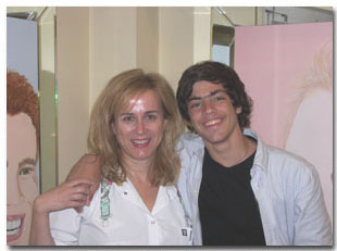 Patient Hug with Dr Katerina Douma Michelaki